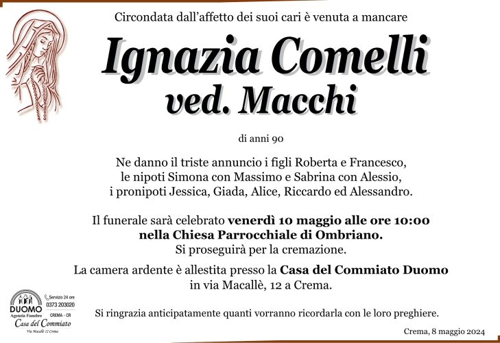 Comelli Ignazia