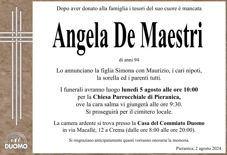 De Maestri Angela