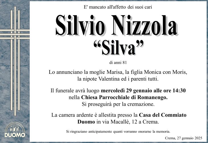 Nizzola Silvio Antonio